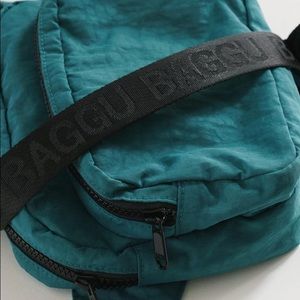 Malachite Baggu Fanny Pack